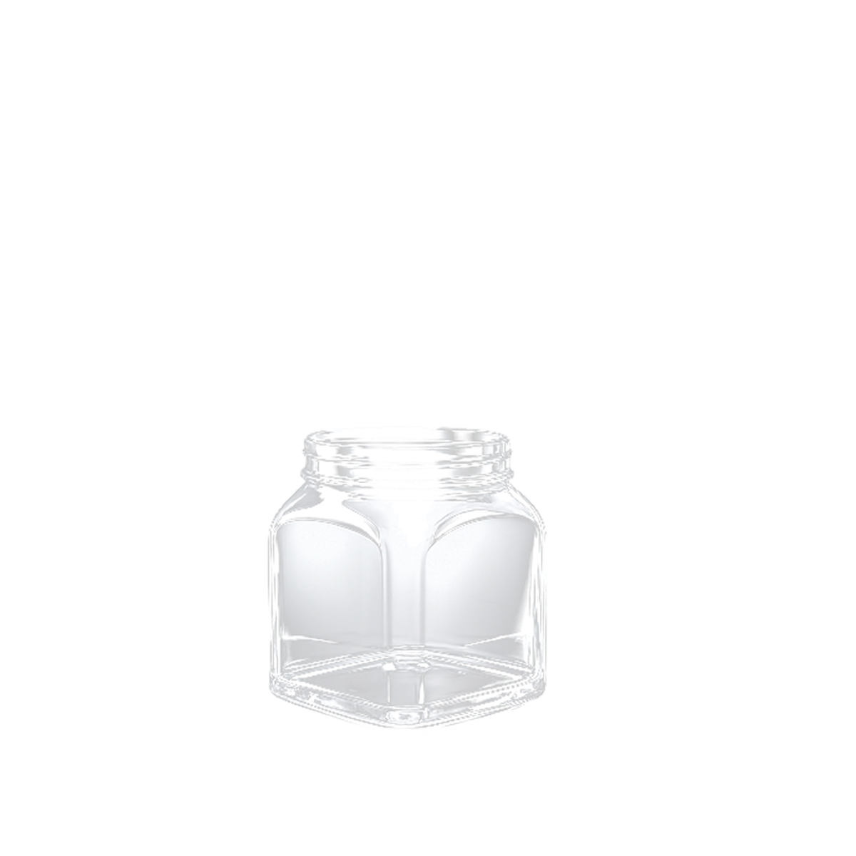 SQUARE JAR 500 ml